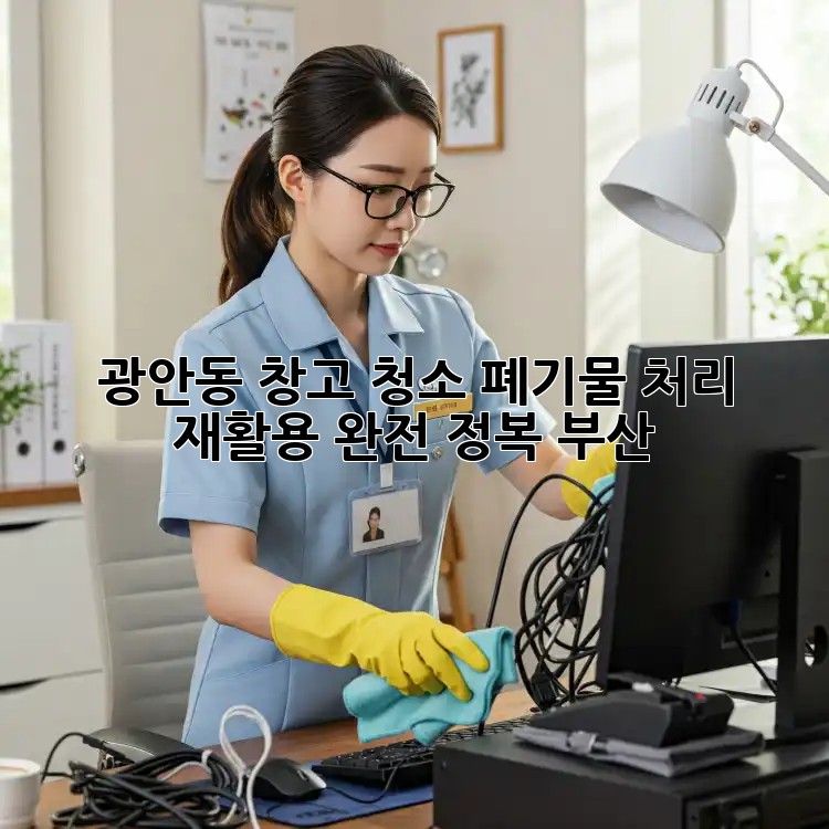 광안동 창고 청소🧹, 폐기물 처리 & 재활용 완전 정복! #부산