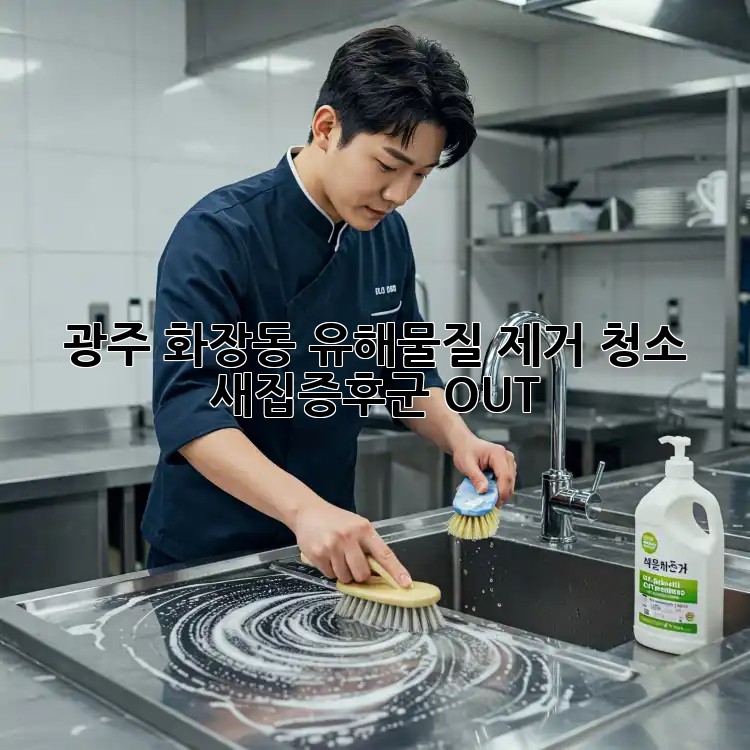 광주 화장동 유해물질 제거 청소, 새집증후군 OUT!