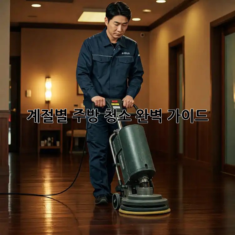 계절별 주방 청소 완벽 가이드