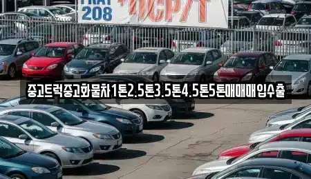 강원 강릉시 견소동 중고차매입 전문 중고트럭중고화물차1톤2.5톤3.5톤4.5톤5톤매매매입수출