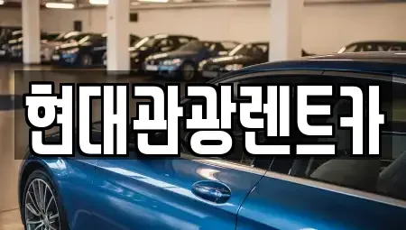 강원 인제군 인제읍 렌트카 전문 현대관광렌트카