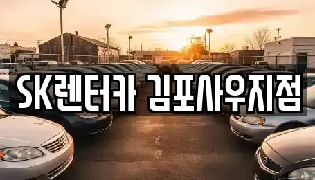 경기 김포시 고촌읍 장기렌트카 전문 SK렌터카 김포사우지점