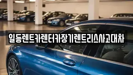 경기 시흥시 방산동 장기렌트카 전문 일등렌트카렌터카장기렌트리스사고대차
