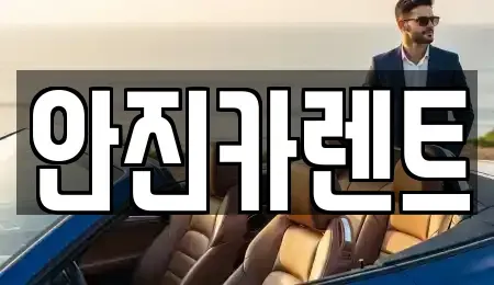 경기 의왕시 월암동 장기렌트카 전문 안진카렌트