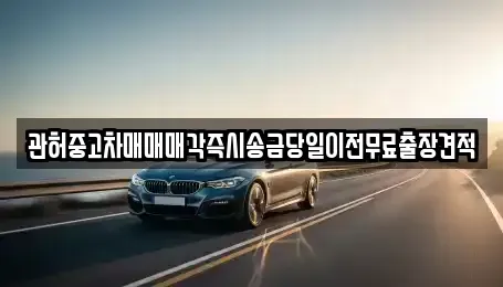 경기 의왕시 월암동 중고차매매 전문 관허중고차매매매각즉시송금당일이전무료출장견적