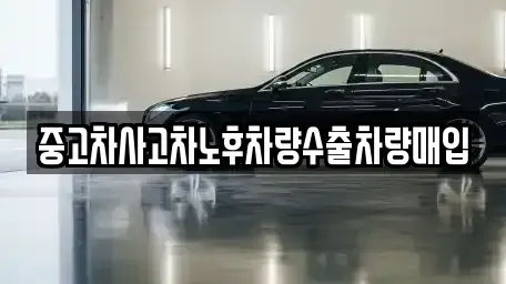 경기 이천시 송정동 중고차 전문 중고차사고차노후차량수출차량매입