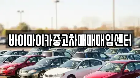 경기 파주시 목동동 중고차매매 전문 바이마이카중고차매매매입센터