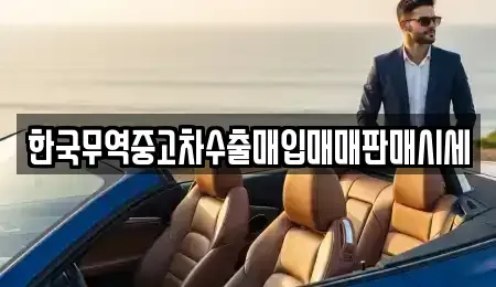 경기 파주시 목동동 중고차매입 전문 한국무역중고차수출매입매매판매시세