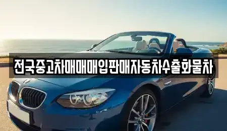 경기 포천시 소흘읍 중고차매입 전문 전국중고차매매매입판매자동차수출화물차