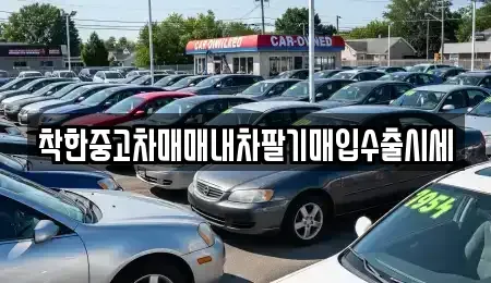 경기도 고양시 덕양구 삼송동 중고차 전문 착한중고차매매내차팔기매입수출시세