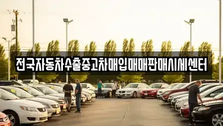경기도 고양시 덕양구 삼송동 중고차매입 전문 전국자동차수출중고차매입매매판매시세센터