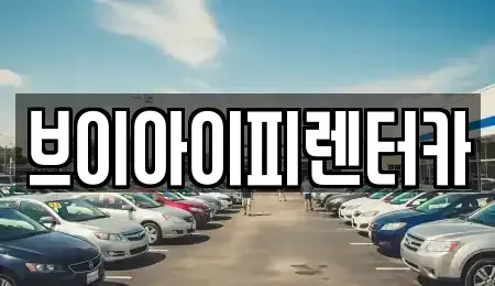 경기도 화성시 산척동 렌트카 전문 브이아이피렌터카