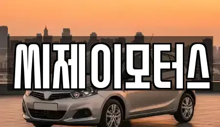 경남 김해시 생림면 중고차매매 전문 씨제이모터스