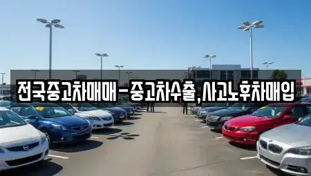 경남 김해시 생림면 중고차매입 전문 전국중고차매매-중고차수출,사고노후차매입