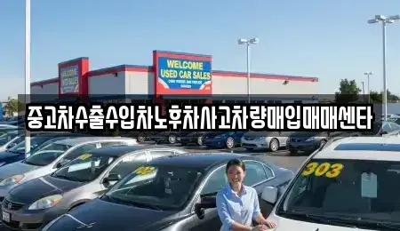 경남 김해시 어방동 중고차매입 전문 중고차수출수입차노후차사고차량매입매매센타