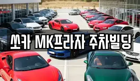 경남 양산시 물금읍 렌트카 전문 쏘카 MK프라자 주차빌딩