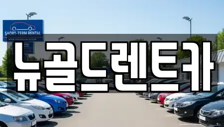 경남 진주시 칠암동 렌트카 전문 뉴골드렌트카