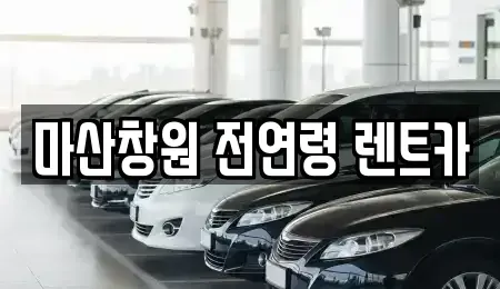 경남 창원시 마산합포구 오동동 렌트카 전문 마산창원 전연령 렌트카