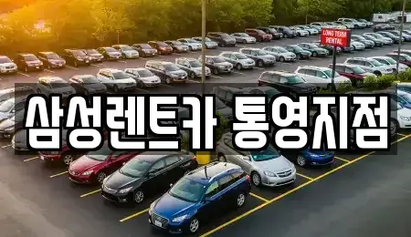 경남 통영시 렌트카 전문 삼성렌트카 통영지점