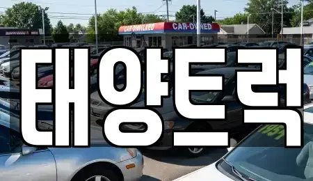 경북 칠곡군 북삼읍 중고차 전문 태양트럭