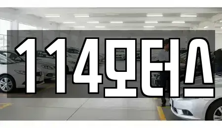 경북 포항시 북구 청하면 중고차 전문 114모터스