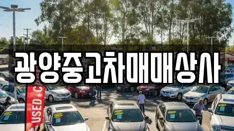 경상남도 사천시 동금동 중고차 전문 광양중고차매매상사