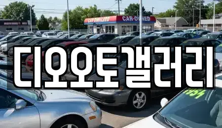 경상남도 창원시 의창구 팔용동 중고차 전문 디오오토갤러리