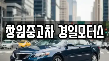 경상남도 창원시 의창구 팔용동 중고차 전문 창원중고차 경일모터스