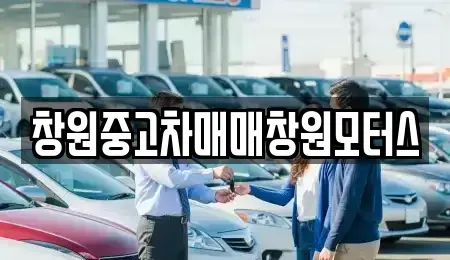 경상남도 창원시 의창구 팔용동 중고차 전문 창원중고차매매창원모터스