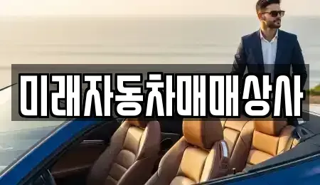 경상남도 창원시 의창구 팔용동 중고차매입 전문 미래자동차매매상사