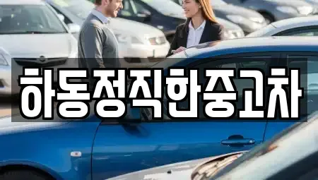 경상남도 하동군 하동읍 중고차매매 전문 하동정직한중고차