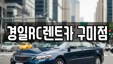경상북도 구미시 남통동 렌트카 전문 경일RC렌트카 구미점