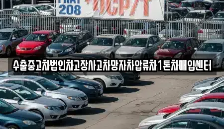 경상북도 포항시 남구 오천읍 중고차 전문 수출중고차법인차고장사고차망자차압류차1톤차매입센터