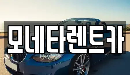 광주광역시 광산구 신촌동 렌트카 전문 모네타렌트카