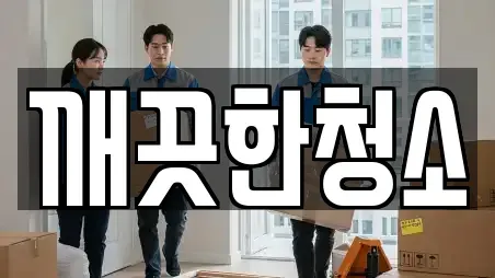 깨끗한청소