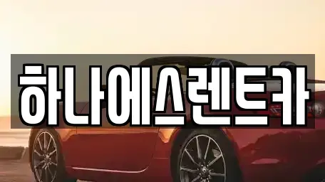 대구광역시 달서구 장동 렌트카 전문 하나에스렌트카