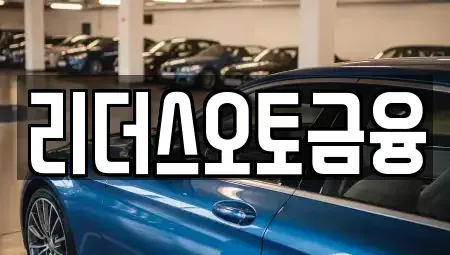 대구광역시 중구 남일동 장기렌트카 전문 리더스오토금융