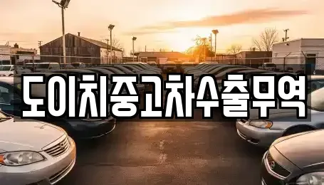 대전 서구 장안동 중고차 전문 도이치중고차수출무역