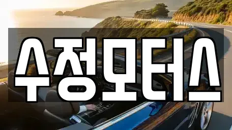 대전광역시 대덕구 갈전동 중고차매매 전문 수정모터스