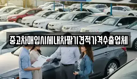 부산 금정구 청룡동 중고차매입 전문 중고차매입시세내차팔기견적가격수출업체