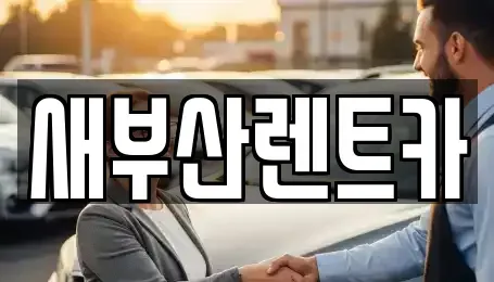 부산 서구 토성동3가 렌트카 전문 새부산렌트카