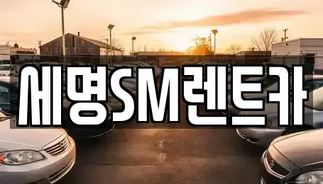부산 중구 중앙동5가 렌트카 전문 세명SM렌트카