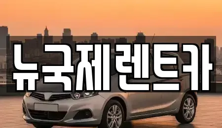 부산광역시 동래구 복천동 단기렌트카 전문 뉴국제렌트카