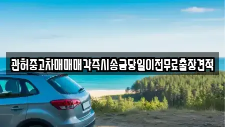 서울 영등포구 양평동1가 중고차매매 전문 관허중고차매매매각즉시송금당일이전무료출장견적