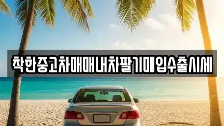 서울특별시 강남구 개포동 중고차매입 전문 착한중고차매매내차팔기매입수출시세