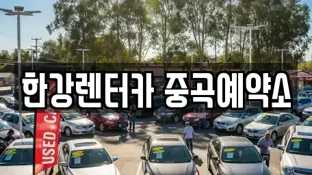 서울특별시 광진구 광장동 단기렌트카 전문 한강렌터카 중곡예약소