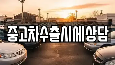 서울특별시 마포구 연남동 중고차 전문 중고차수출시세상담
