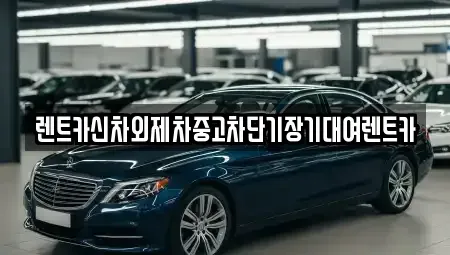 서울특별시 성동구 성수동2가 장기렌트카 전문 렌트카신차외제차중고차단기장기대여렌트카