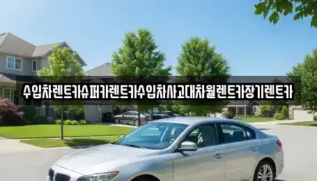 서울특별시 성동구 성수동2가 장기렌트카 전문 수입차렌트카슈퍼카렌트카수입차사고대차월렌트카장기렌트카