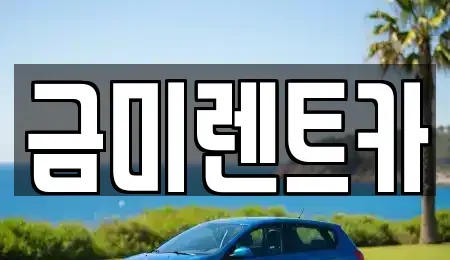 서울특별시 종로구 사간동 렌트카 전문 금미렌트카